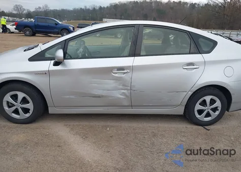 2013 Toyota Prius Two из США, поврежденный, VIN JTDKN3DUXD5698652